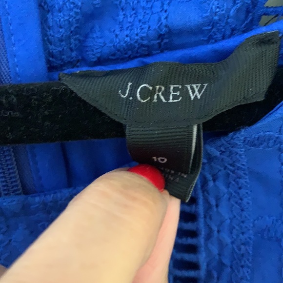 Royal Blue Summer Sheath Dress - Picture 4 of 7